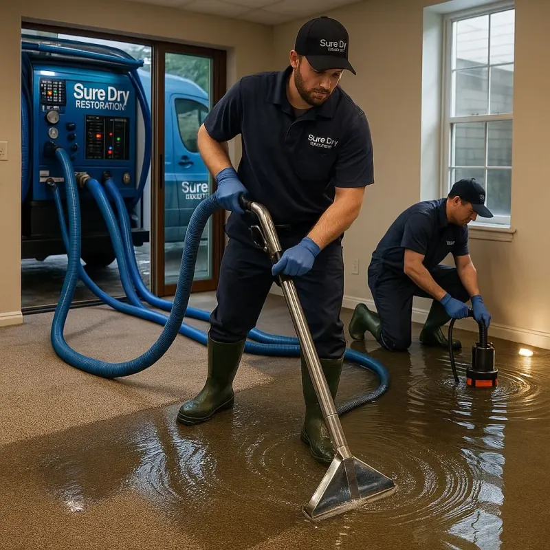Water Extraction and Removal process in Great Neck Plaza, NY